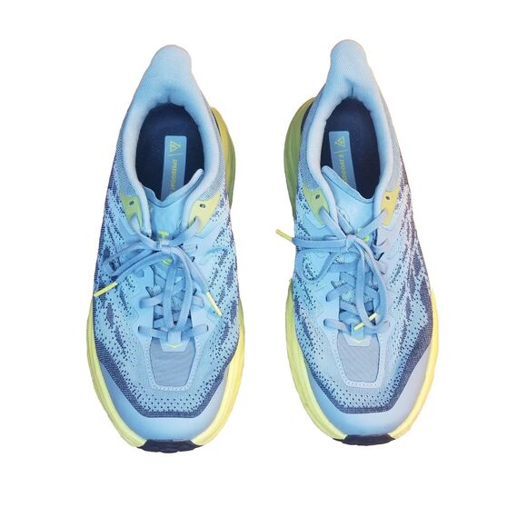 Hoka One One Speedgoat 5 Men Size 8.5 2E Blue Running Shoes Sneaker 1123159SBDCT - Picture 3 of 6